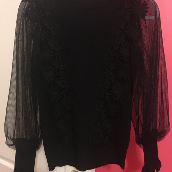 NWOT MC Lorene black sweater - Picture 6 of 6